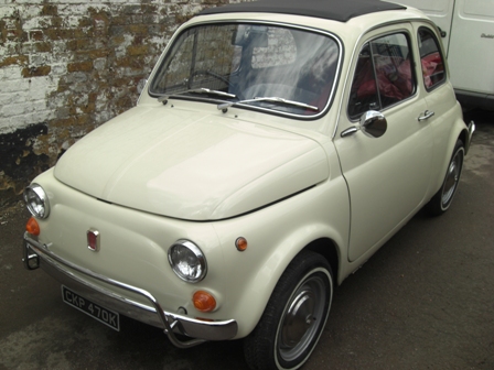 Fiat 500 L Crema Restored